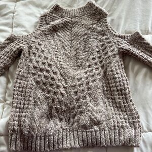 Women’s Express cold shoulder sweater small